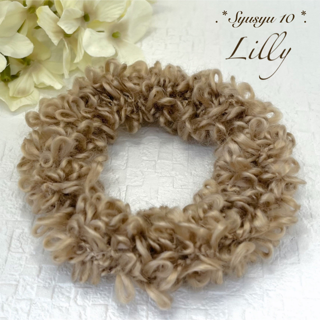 シュシュ10 】ハンドメイド シュシュ ブラウン系 | corbal.com.ec