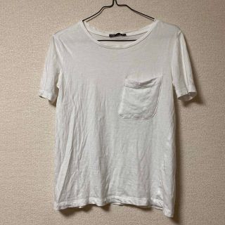 ザラ(ZARA)のZARA  ポケット有りトップス(Tシャツ(半袖/袖なし))