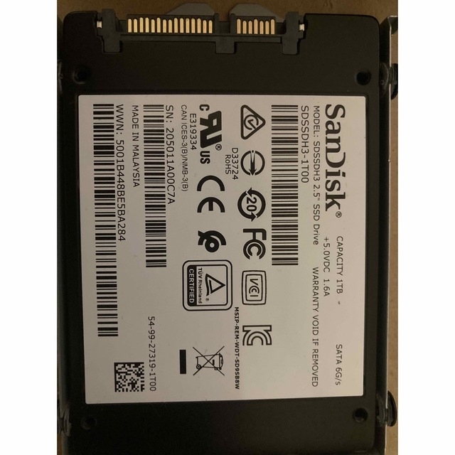 PS4 Pro 1TB SSD換装　CUH-7200B B01