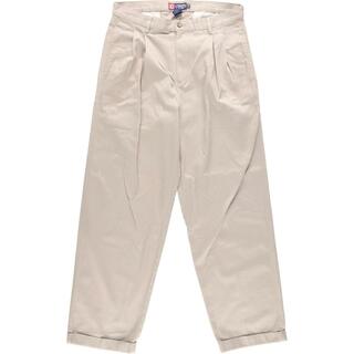 チャップス(CHAPS)の古着 CHAPS ツータック チノパンツ メンズw33 /eaa315741(チノパン)