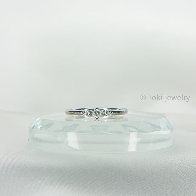 【STAR JEWELRY/スタージュエリー】K18 ダイヤモンドリング