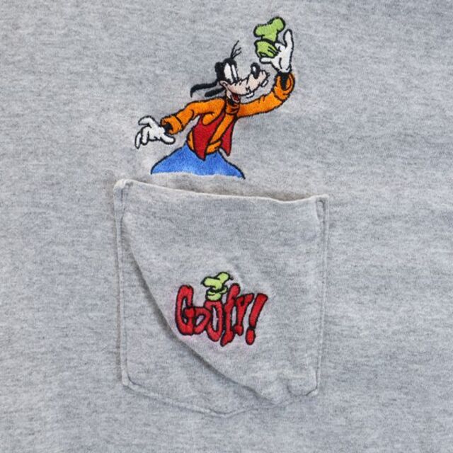 Disney - ディズニー 90s USA製 グーフィー オールド 半袖 Tシャツ L