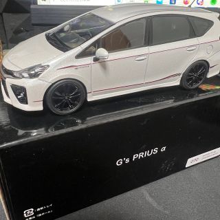 トヨタ(トヨタ)の1/30 トヨタ プリウスG's PRIUS αカラーサンプル ミニカー 非売品(ミニカー)