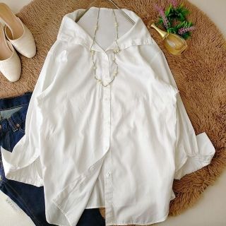 イエナ(IENA)のくりてすてりあ様ご専用【イエナ】ホワイト　長袖シャツ(Tシャツ(長袖/七分))