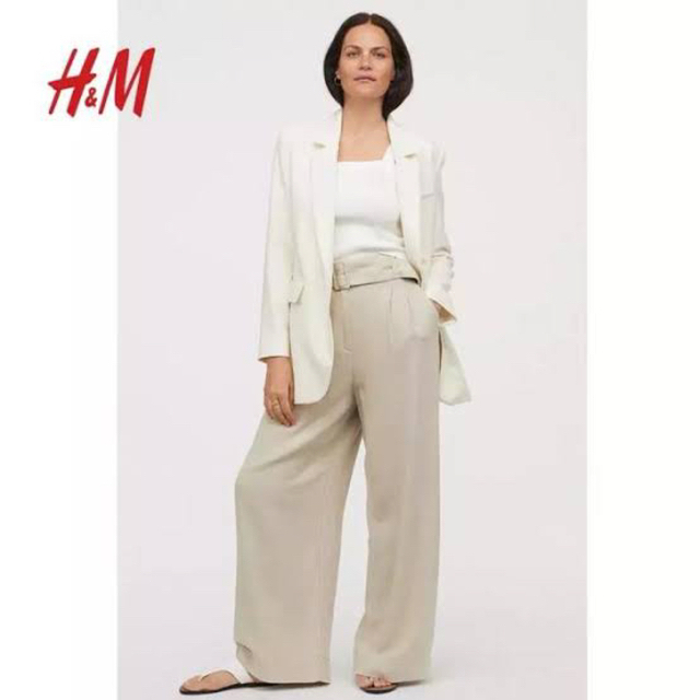 H&H(エイチアンドエイチ)のH&M ワイドパンツ サイズUS 6 レディースのパンツ(カジュアルパンツ)の商品写真