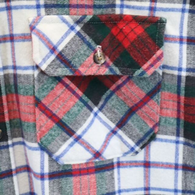 WOOLRICH - ウールリッチ 80s ヴィンテージ USA製 チェック 長袖