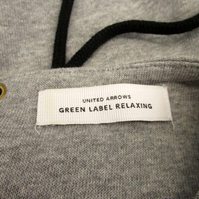 UNITED ARROWS green label relaxing(ユナイテッドアローズグリーンレーベルリラクシング)のグリーンレーベルリラクシング カットソー 五分袖 ラウンドネック 無地 グレー レディースのトップス(その他)の商品写真