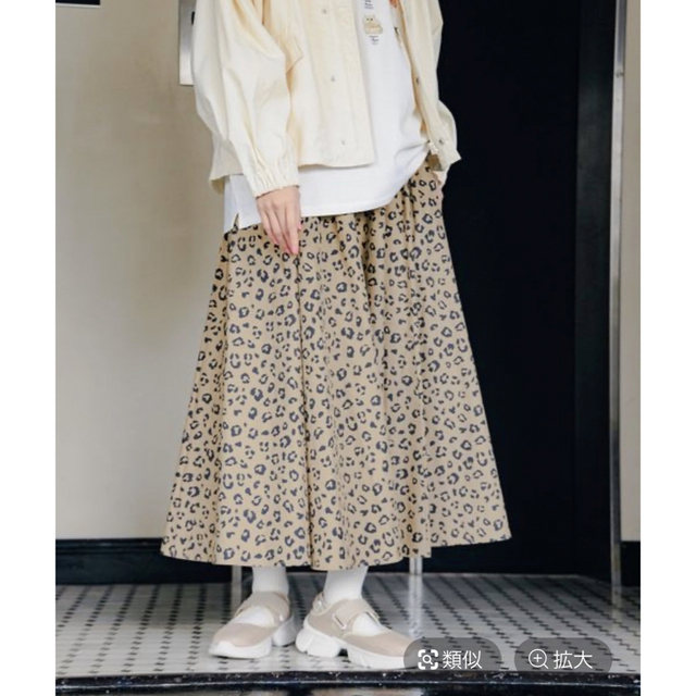 niko and...(ニコアンド)のドライタックフレアスカート レディースのスカート(ロングスカート)の商品写真