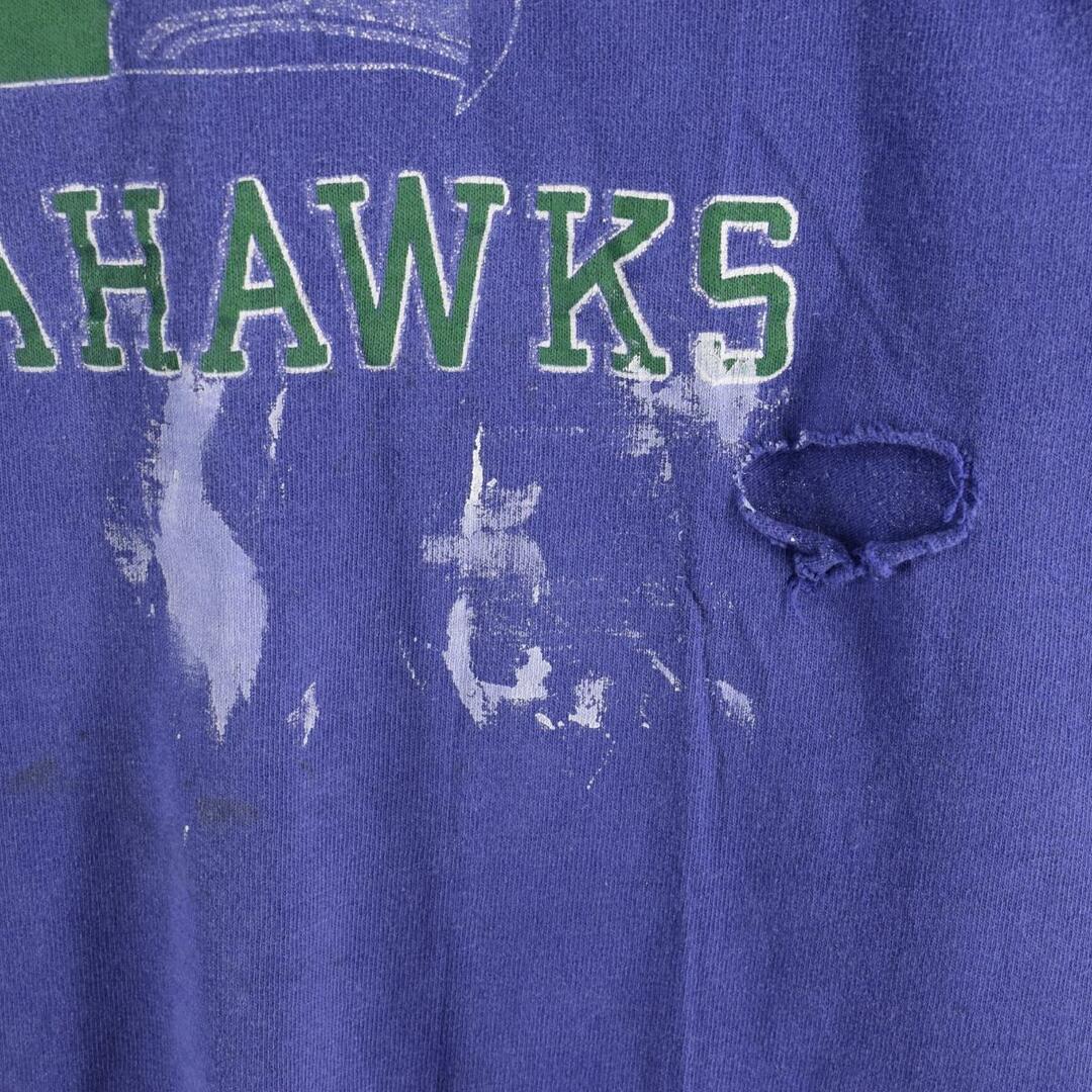 80年代 チャンピオン Champion トリコタグ NFL SEATTLE SEAHAWKS シアトルシーホークス フットボール七分袖Tシャツ USA製 メンズL ヴィンテージ /eaa314834