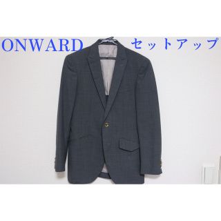 スーツカンパニー(THE SUIT COMPANY)のオンワード 上下セットアップ グレー スーツ(セットアップ)