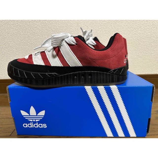 adidas - adidas adimatic アディダス アディマティック レッド 25.5の