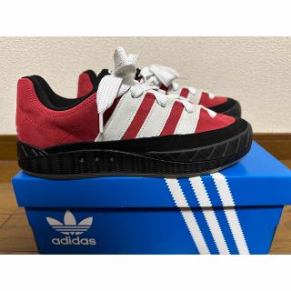 アディダス(adidas)のadidas adimatic アディダス アディマティック レッド 25.5(スニーカー)