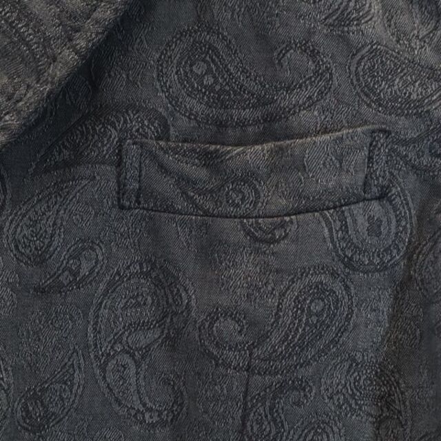 ブラックコムデギャルソン 2013年 日本製 テーラードジャケット L グレー系 BLACK COMME des GARCONS コーデュロイ ペイズリー メンズ   【220831】 4
