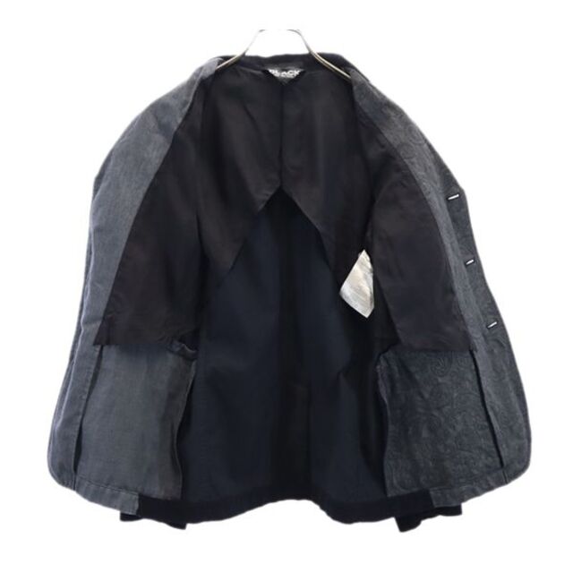 ブラックコムデギャルソン 2013年 日本製 テーラードジャケット L グレー系 BLACK COMME des GARCONS コーデュロイ ペイズリー メンズ   【220831】 6