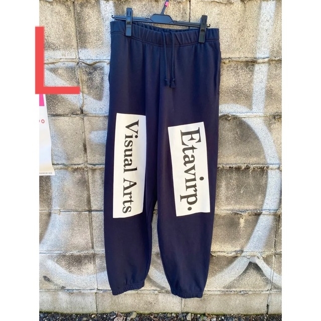 1LDK SELECT(ワンエルディーケーセレクト)のEtavirp Visual Arts Sweat Pants.(D.Navy) メンズのパンツ(その他)の商品写真