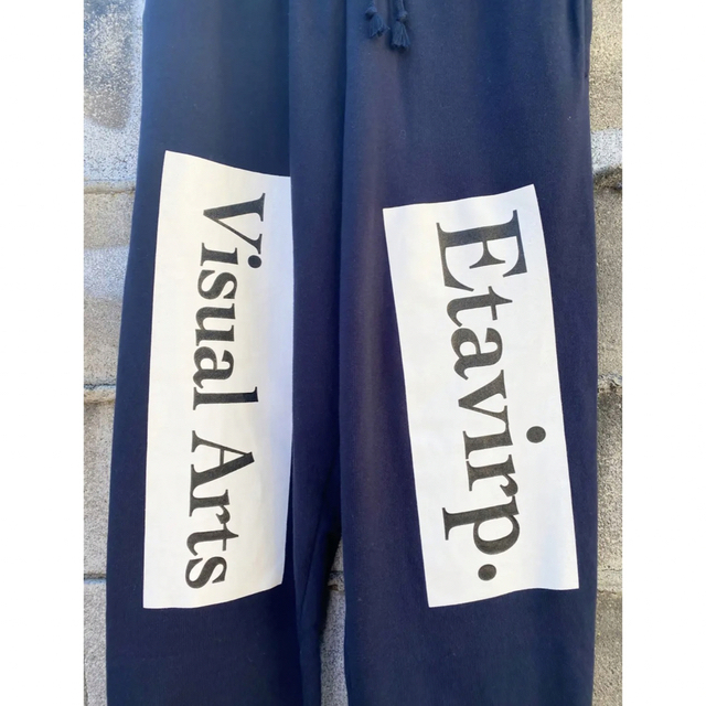 1LDK SELECT(ワンエルディーケーセレクト)のEtavirp Visual Arts Sweat Pants.(D.Navy) メンズのパンツ(その他)の商品写真