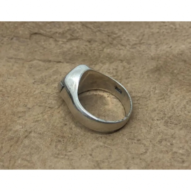 エイリアン SILVER925 シルバーリング　純銀エイリアンシルバー925り8 メンズのアクセサリー(リング(指輪))の商品写真