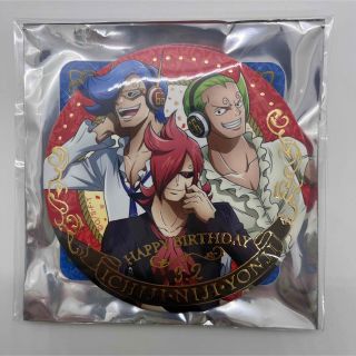 ワンピース(ONE PIECE)のONEPIECE バースデー ジュエリー 缶バッジ 3月 ジェルマ(バッジ/ピンバッジ)