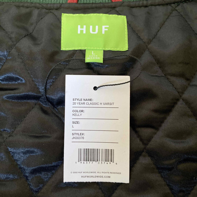 HUF - HUF 20 YEAR CLASSIC H VARSITY JACKETの通販 by FOL HUF - HUF 20 YEAR CLASSIC H VARSITY JACKETの通販 by FOL