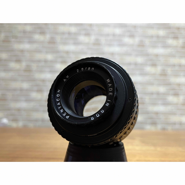 Pentacon AV 80mm f2.8 プロジェクターレンズ M42 改造済バブルボケ