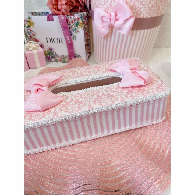 3点セット♡ インテリア雑貨 ピンク ハンドメイドのインテリア/家具(インテリア雑貨)の商品写真