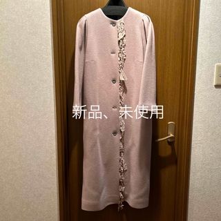 送料込・まとめ買い ミナペルホネンの真っ白な麻のコート ombra38