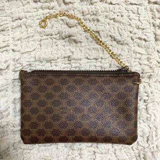 セリーヌ(celine)の美品★セリーヌマカダム柄ポーチ(ポーチ)