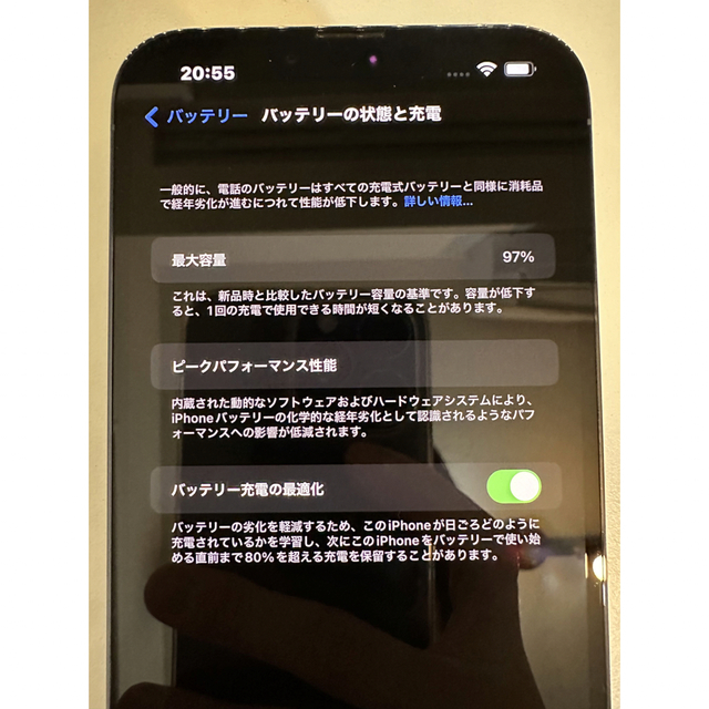 【美品】iPhone 13 Pro Max 128GB シエラブルー 8