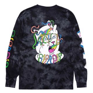 リップンディップ(RIPNDIP)のRIPNDIP ACID リップンディップ ロンT 長袖 Sサイズ Tシャツ(Tシャツ/カットソー(七分/長袖))