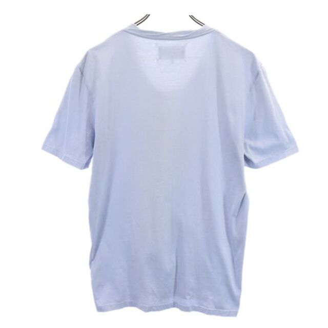 メゾンマルジェラ イタリア製 Vネック 半袖 Tシャツ 46 ブルー系 Maison Margiela メンズ  220811 メール便可 1