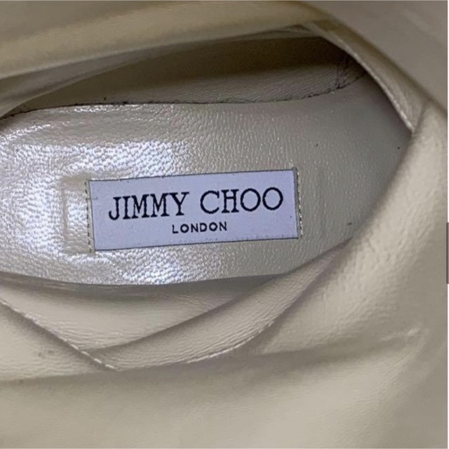 JIMMY CHOO(ジミーチュウ)の即納】JIMMY CHOO ジミーチュウ ロングブーツ エンジニアブーツ グレー レディースの靴/シューズ(ブーツ)の商品写真