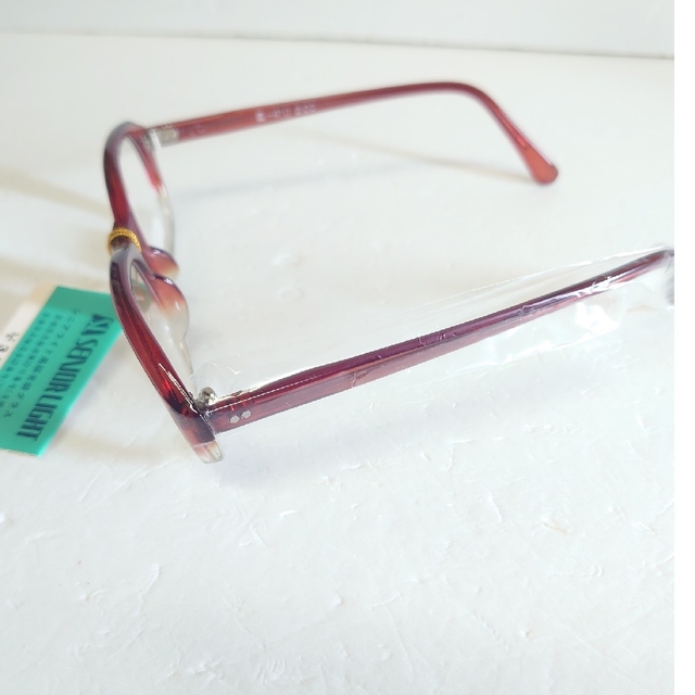 シニアライト 高級老眼鏡  鯖江市 サンリーブ製造 昭和レトロ +1.50 レディースのファッション小物(サングラス/メガネ)の商品写真