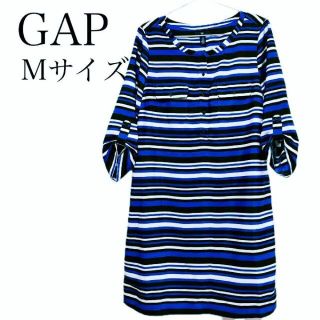 ギャップ(GAP)の❤️美品❤️GAP ギャップ ボーダー柄 ワンピース(ひざ丈ワンピース)