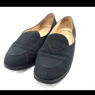 ボッテガヴェネタ(Bottega Veneta)のボッテガヴェネタ パンプス フラットシューズ 靴 レディース ブラック系(ローファー/革靴)
