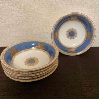 ウェッジウッド(WEDGWOOD)のウェッジウッド　コロンビア　パウダーブルー　サラダボウル　フルーツボウル(食器)