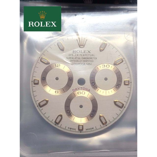 希少 アイボリー文字盤 針 ROLEX デイトナ 116515LN 116505