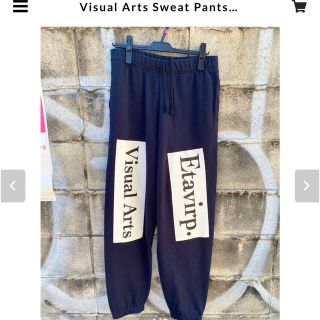 ワンエルディーケーセレクト(1LDK SELECT)の【XL】Etavirp Visual Arts Sweat Pants ネイビー(その他)