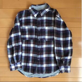 ギャップキッズ(GAP Kids)のリバーシブルチェックシャツ☆エフオーキッズ、ブリーズ、グローバルワーク等お好き方(ジャケット/上着)