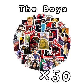 The　Boys　シールステッカー　プレゼント　ヒーロー　海外ドラマ　インテリア(アメコミ/海外作品)