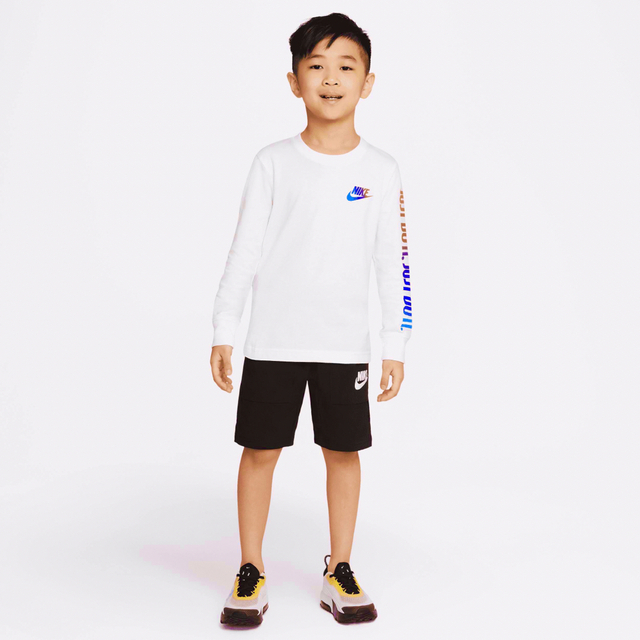 NIKE(ナイキ)のNIKEナイキ　⑥110~116cm　ロン　ロゴ 長袖Tシャツ キッズ/ベビー/マタニティのキッズ服男の子用(90cm~)(Tシャツ/カットソー)の商品写真