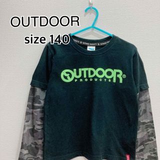 アウトドアプロダクツ(OUTDOOR PRODUCTS)のOUTDOOR アウトドアー　男の子　ロンT 140(Tシャツ/カットソー)