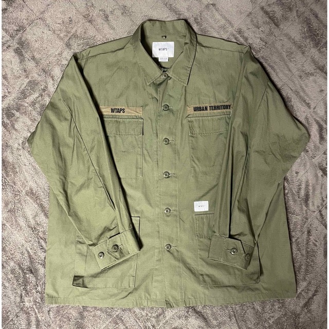 Wtaps jungle shirts indigo size 02-