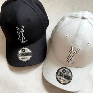 【新品未使用・海外限定】サンローラン×ニューエラ コラボキャップ