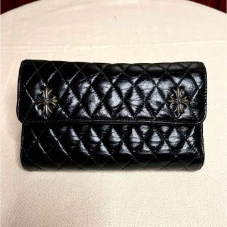 クロムハーツ(Chrome Hearts)のCHROME HEARTS ウェーブウォレット(長財布)