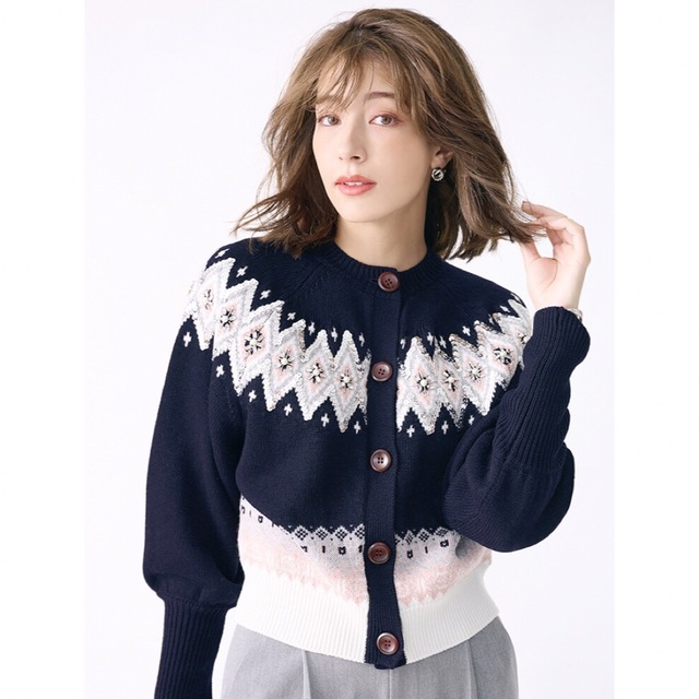 Chesty - 新品☆chesty チェスティ モダンノルディックカーディガン