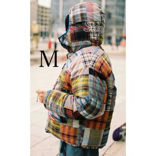 シュプリーム  23SS  Madras Reversible WINDSTOPPER Puffer Jacket マドラスリバーシブルパファーブルゾン メンズ L