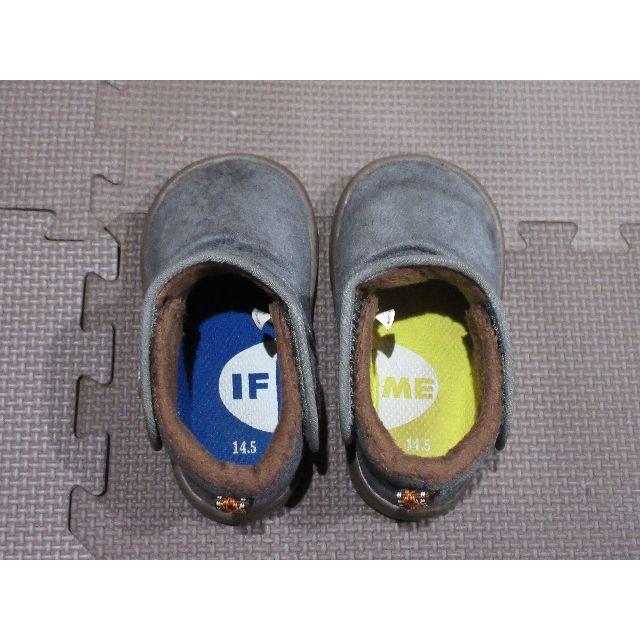 IFME(イフミー)の【大人気】IFME イフミー ベビームートンブーツ　サイズ14.5cm キッズ/ベビー/マタニティのキッズ靴/シューズ(15cm~)(ブーツ)の商品写真