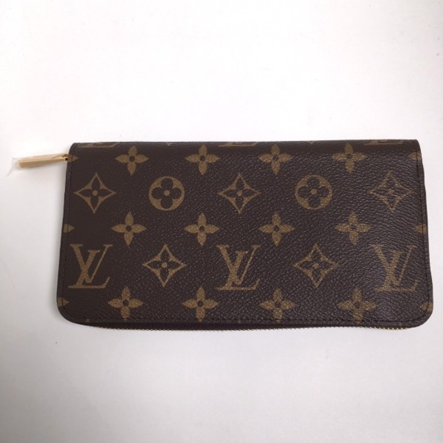 ルイヴィトン M42616 長財布 ブラウン  LOUIS VUITTON ラウンドファスナー モノグラム