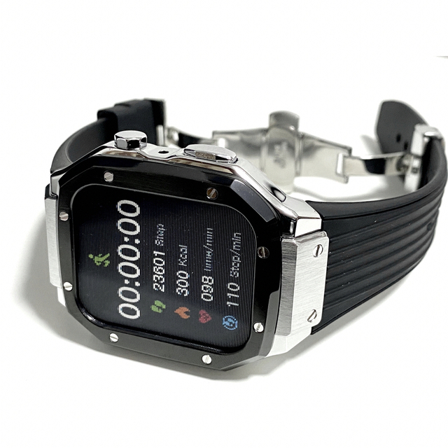 最新のデザイン bbs5★Apple Watch ラバーバンド ケース アップルウォッチ ラバーベルト - uet.vnu.edu.vn