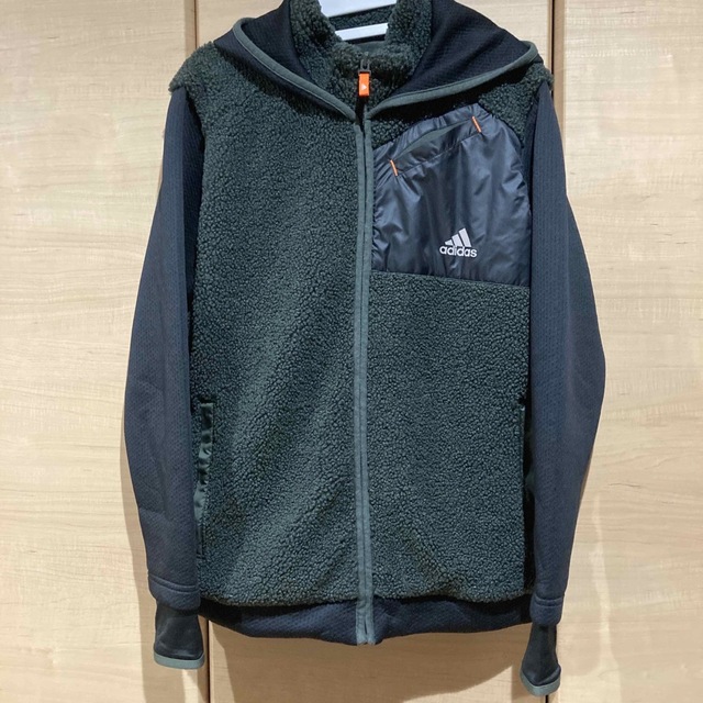 adidas(アディダス)のadidas ジャンパー160cm キッズ/ベビー/マタニティのキッズ服男の子用(90cm~)(ジャケット/上着)の商品写真